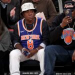 Tracy Morgan dormida en el juego de Knicks, generalmente un breve partido corto